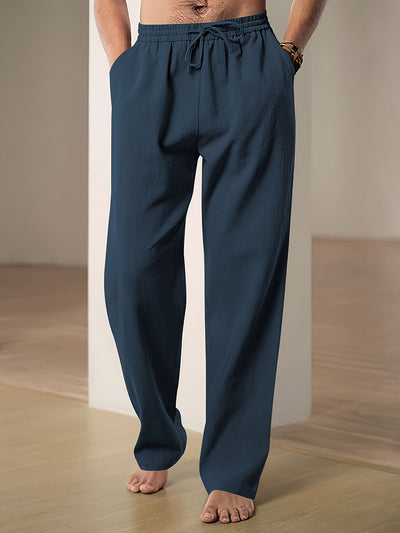 Casual Comfort Linen Pants Men