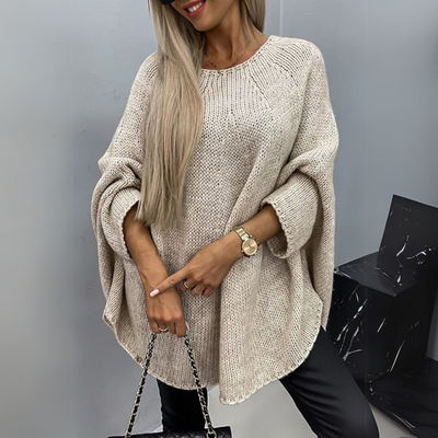 Batwing Knitted Jumper Women