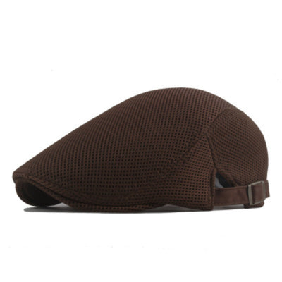 Summer Mesh Beret Men's Hat