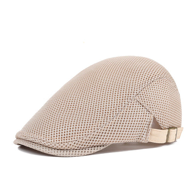 Summer Mesh Beret Men's Hat