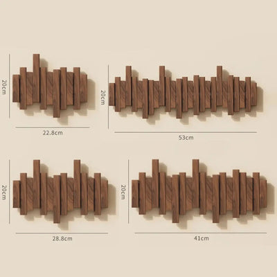 Piano Sheped Wall Coat Rack