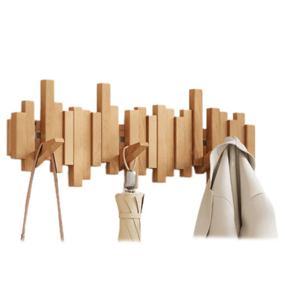 Piano Sheped Wall Coat Rack