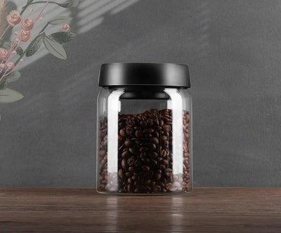 Airtight Vacuum Glass Storage Jars