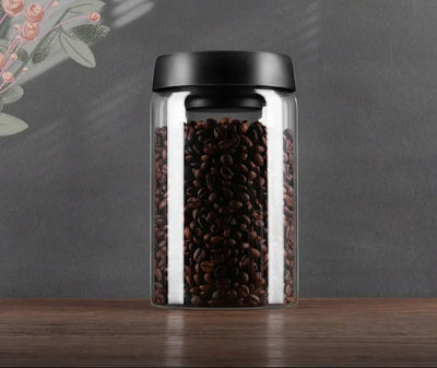 Airtight Vacuum Glass Storage Jars