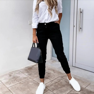 Relaxed Fit Women’s Stretch Pants
