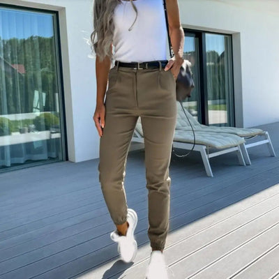 Relaxed Fit Women’s Stretch Pants