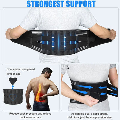 Adjustable Support Back Brace