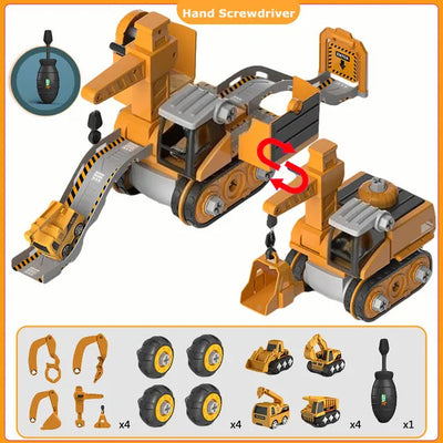 Construction Vehicles Truck Kid's Toys