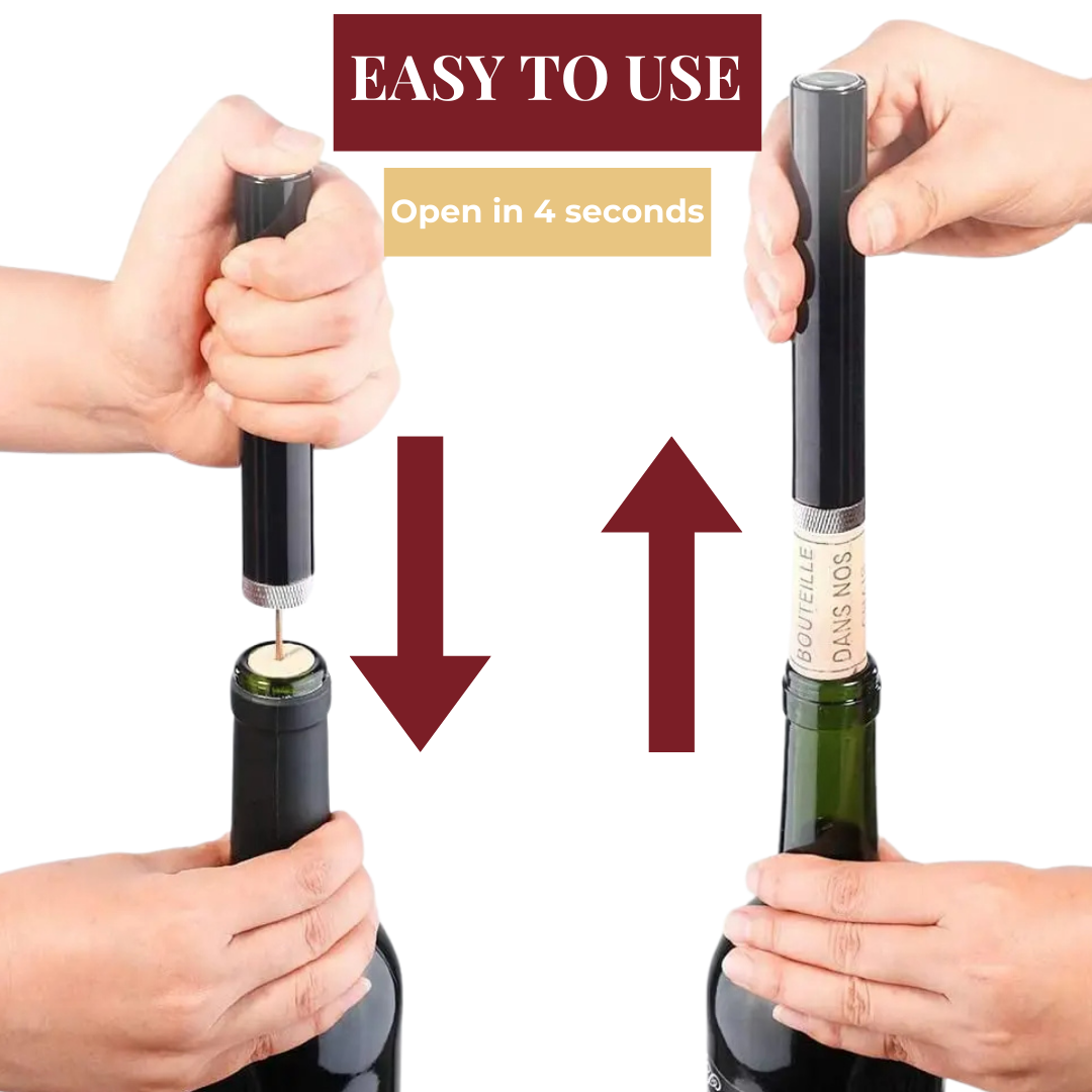 Air Pressure Wine Opener