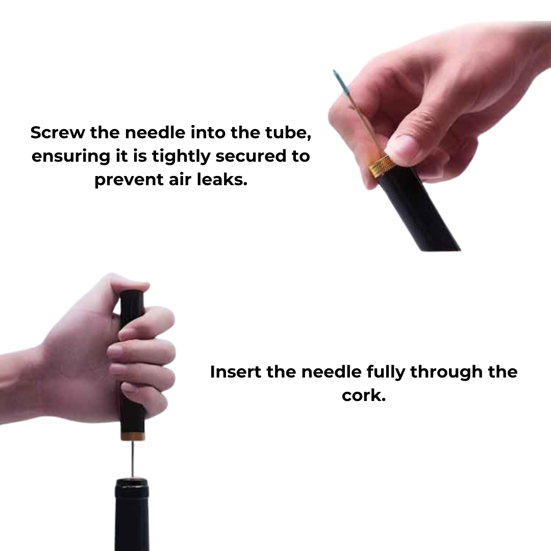 Air Pressure Wine Opener