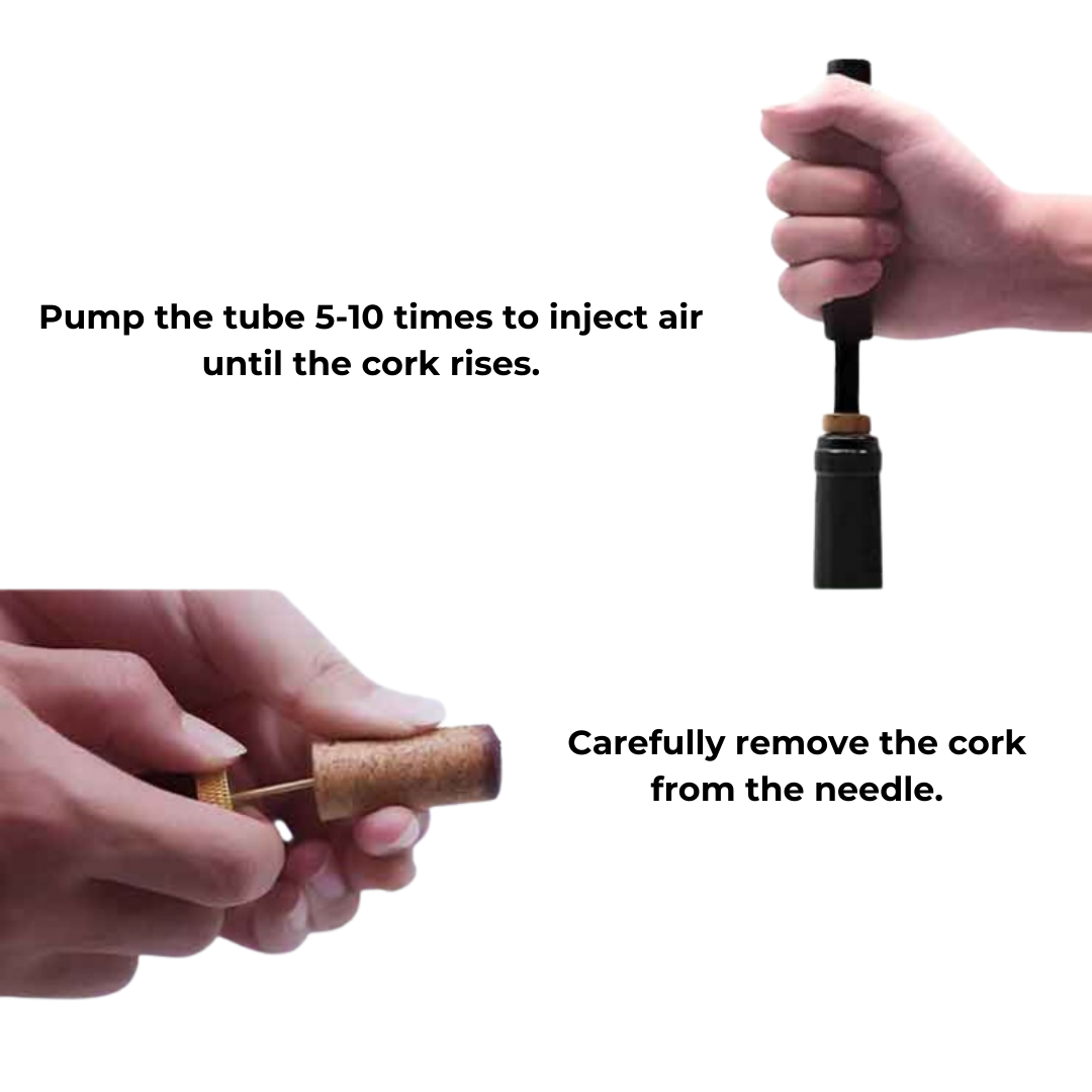 Air Pressure Wine Opener