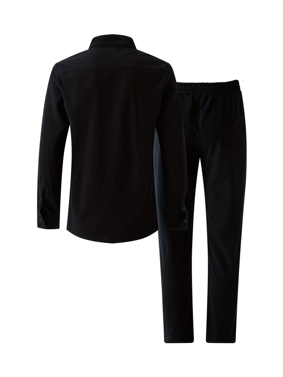 Cotton Long Sleeve Matching Set Men