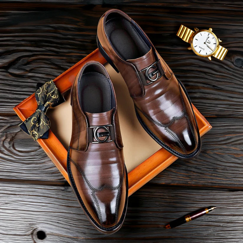 Durable CraftedSoles Everyday Leather Shoes