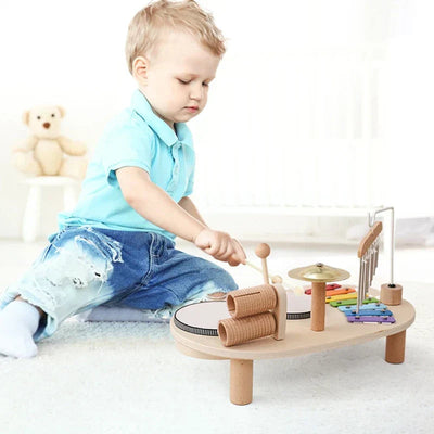Wooden Musical Kid's Toys Set