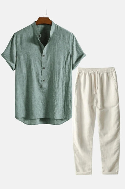 Relaxed Comfort Summer Linen Set