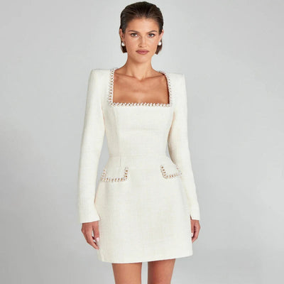 Long Sleeve Women's Cocktail Dress