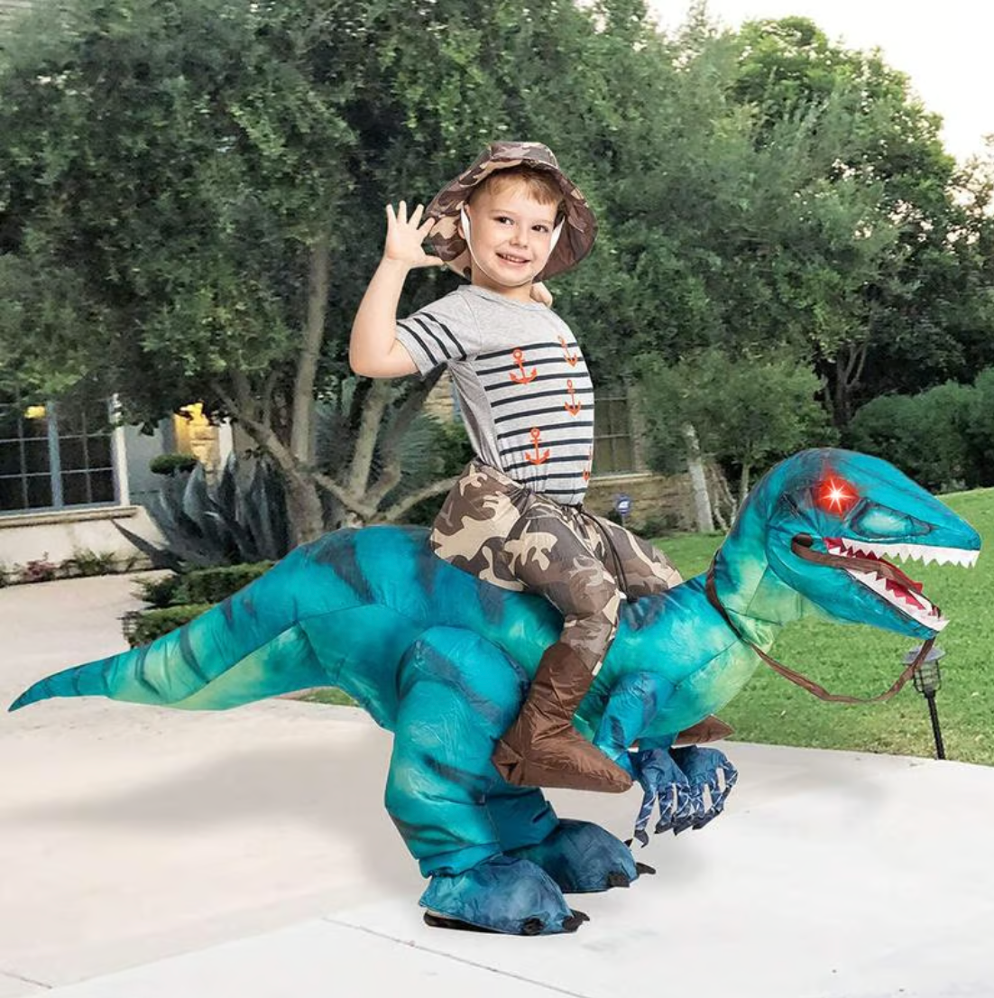 Dinosaur Inflatable Halloween Costume Toy