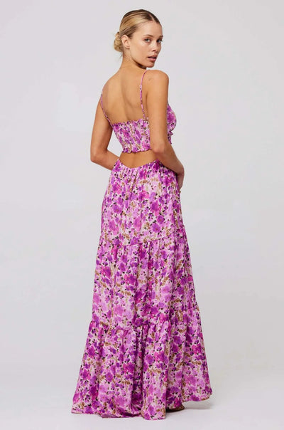 Floral Beach Maxi Dress Women