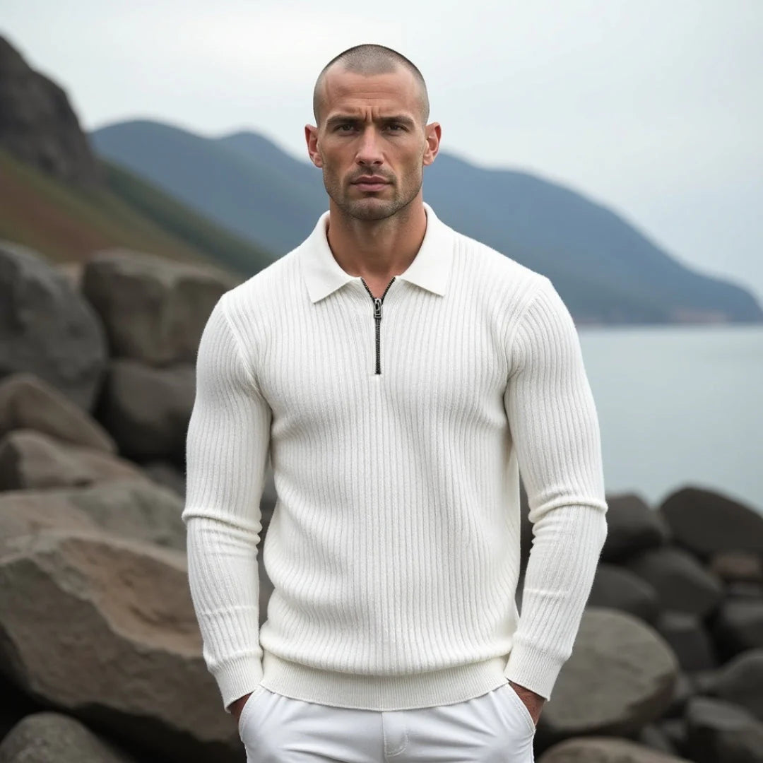 Stylish Eamon Quarter Zip Pullover