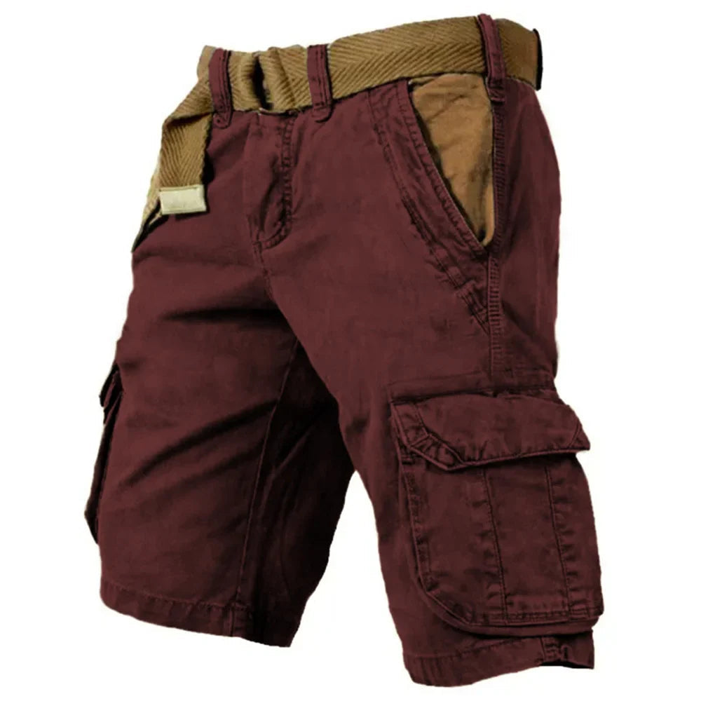 Men's Cargo Multi Pockets Shorts