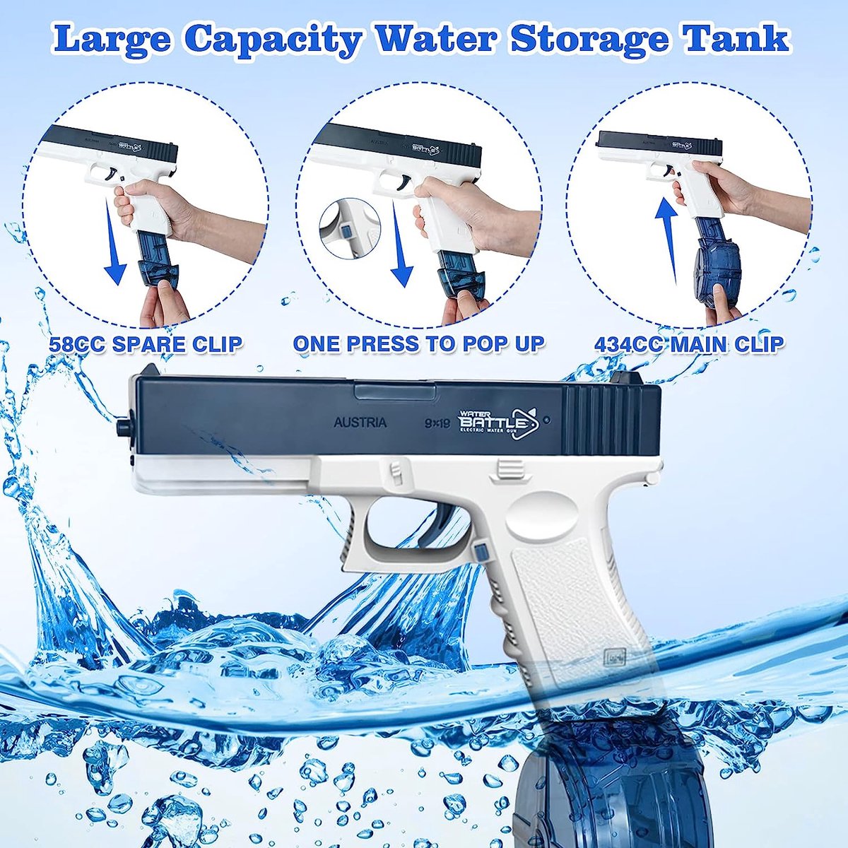 Automatic Water Gun Kid's Toy