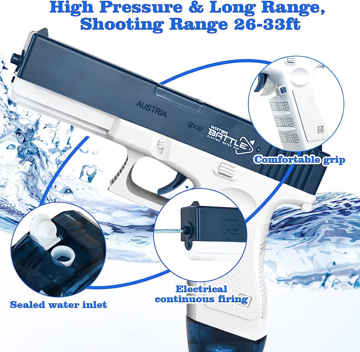 Automatic Water Gun Kid's Toy