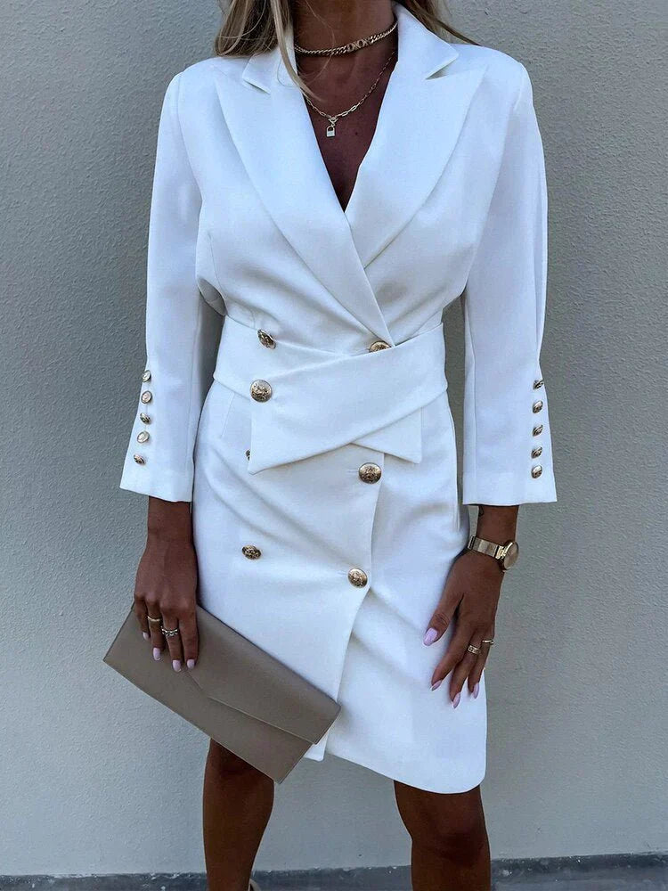 Tailored Blazer Dress Women