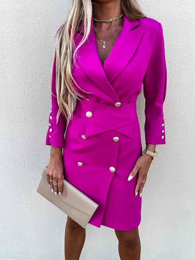 Tailored Blazer Dress Women