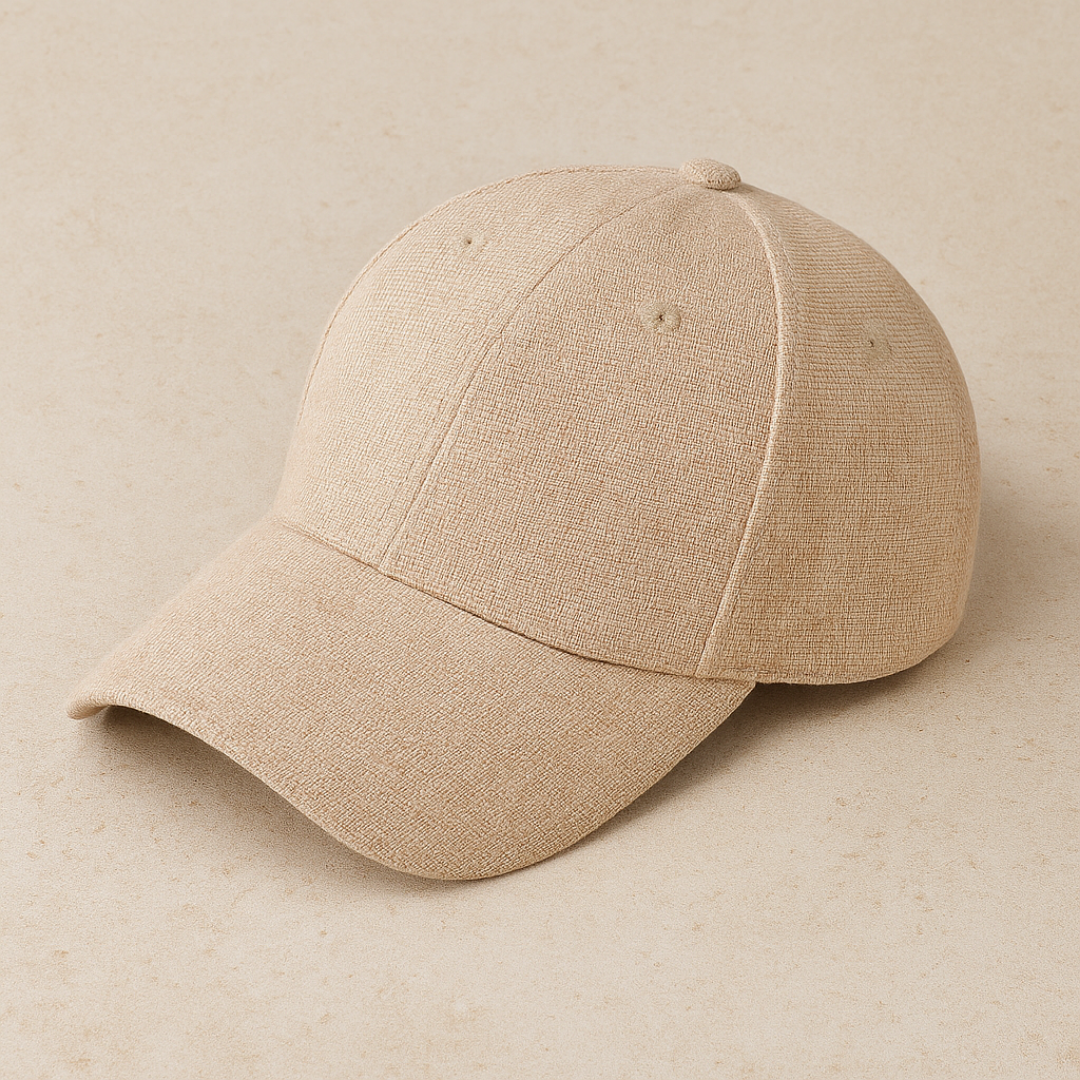 Elegant Linen Minimalist Cap