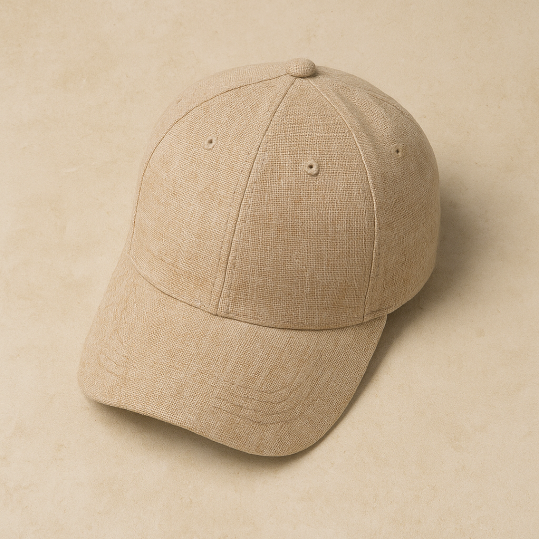 Elegant Linen Minimalist Cap