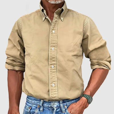 Elegant Men's Casual Dress Shirt