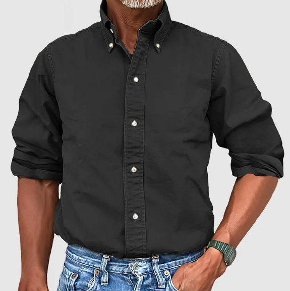 Elegant Men's Casual Dress Shirt
