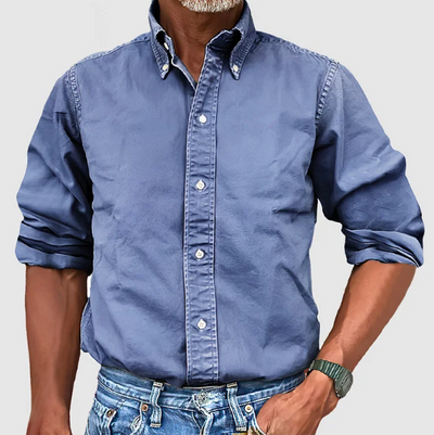 Elegant Men's Casual Dress Shirt