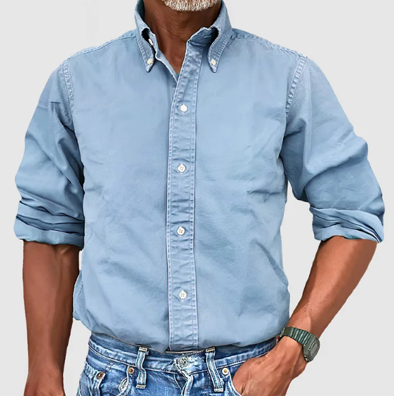 Elegant Men's Casual Dress Shirt