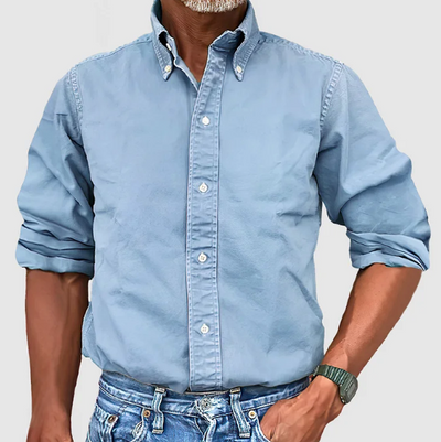 Elegant Men's Casual Dress Shirt
