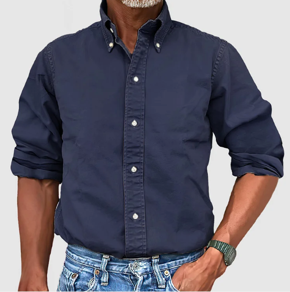 Elegant Men's Casual Dress Shirt