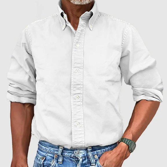 Elegant Men's Casual Dress Shirt