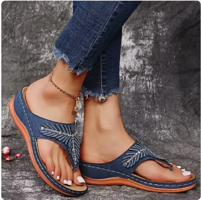 Beaded Orthopedic Women's Sandals
