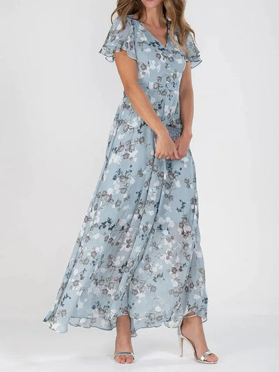 Elegant Flowing Casual Maxi Dress