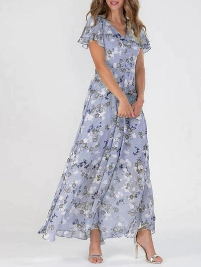 Elegant Flowing Casual Maxi Dress