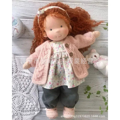 Handmade Waldorf Cotton Plush Doll