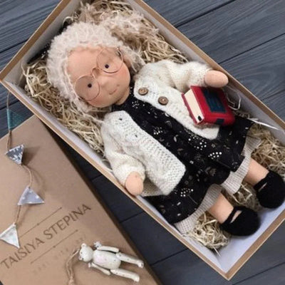 Handmade Waldorf Cotton Plush Doll