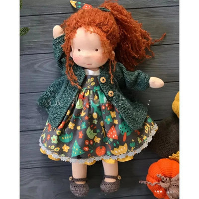 Handmade Waldorf Cotton Plush Doll