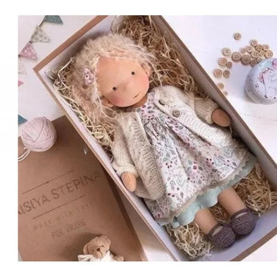 Handmade Waldorf Cotton Plush Doll