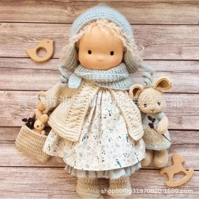 Handmade Waldorf Cotton Plush Doll
