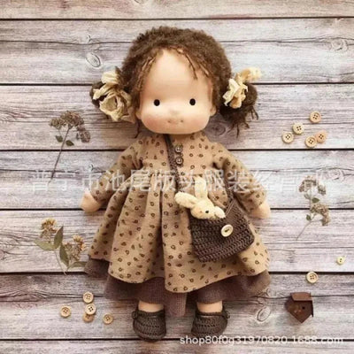 Handmade Waldorf Cotton Plush Doll