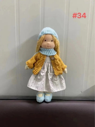 Handmade Waldorf Cotton Plush Doll