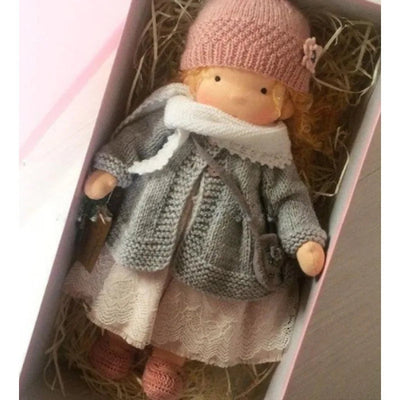 Handmade Waldorf Cotton Plush Doll
