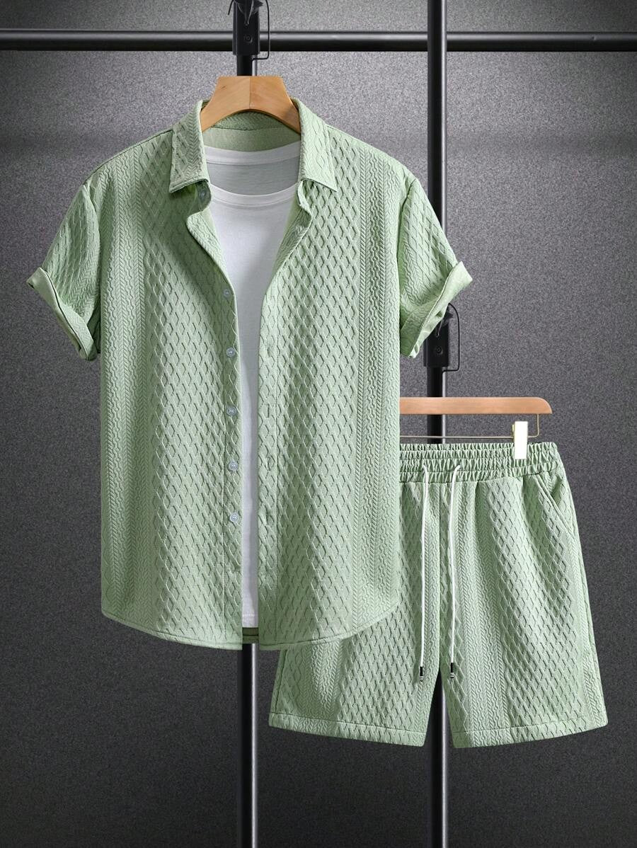 Men’s Summer Two-Piece Outfit Set
