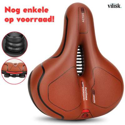 Ergonomic bicycle saddle comfort and posture